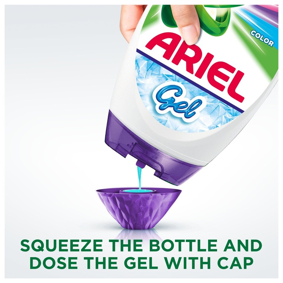Detergent Lichid Gel, Ariel, Color, 32 Spalari, 1.056 L [2]