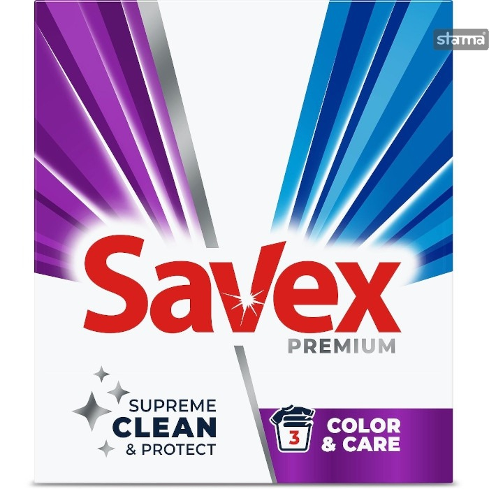 Detergent Pudra, Savex, Color & Care, 300 gr [1]