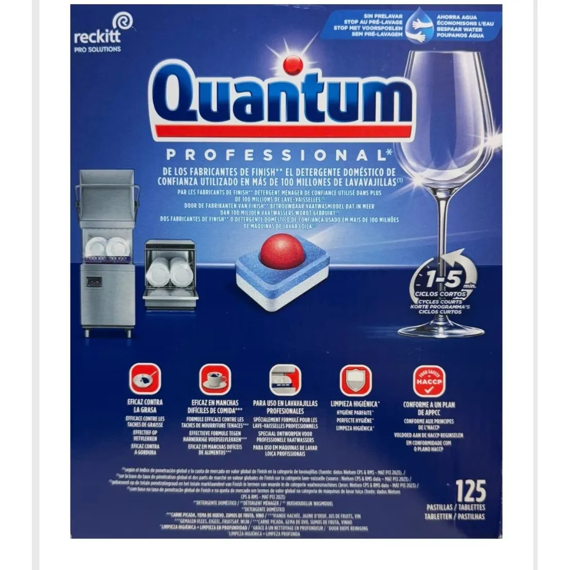 Finish Detergent Vase Capsule Quantum Professional 125 capsule [1]