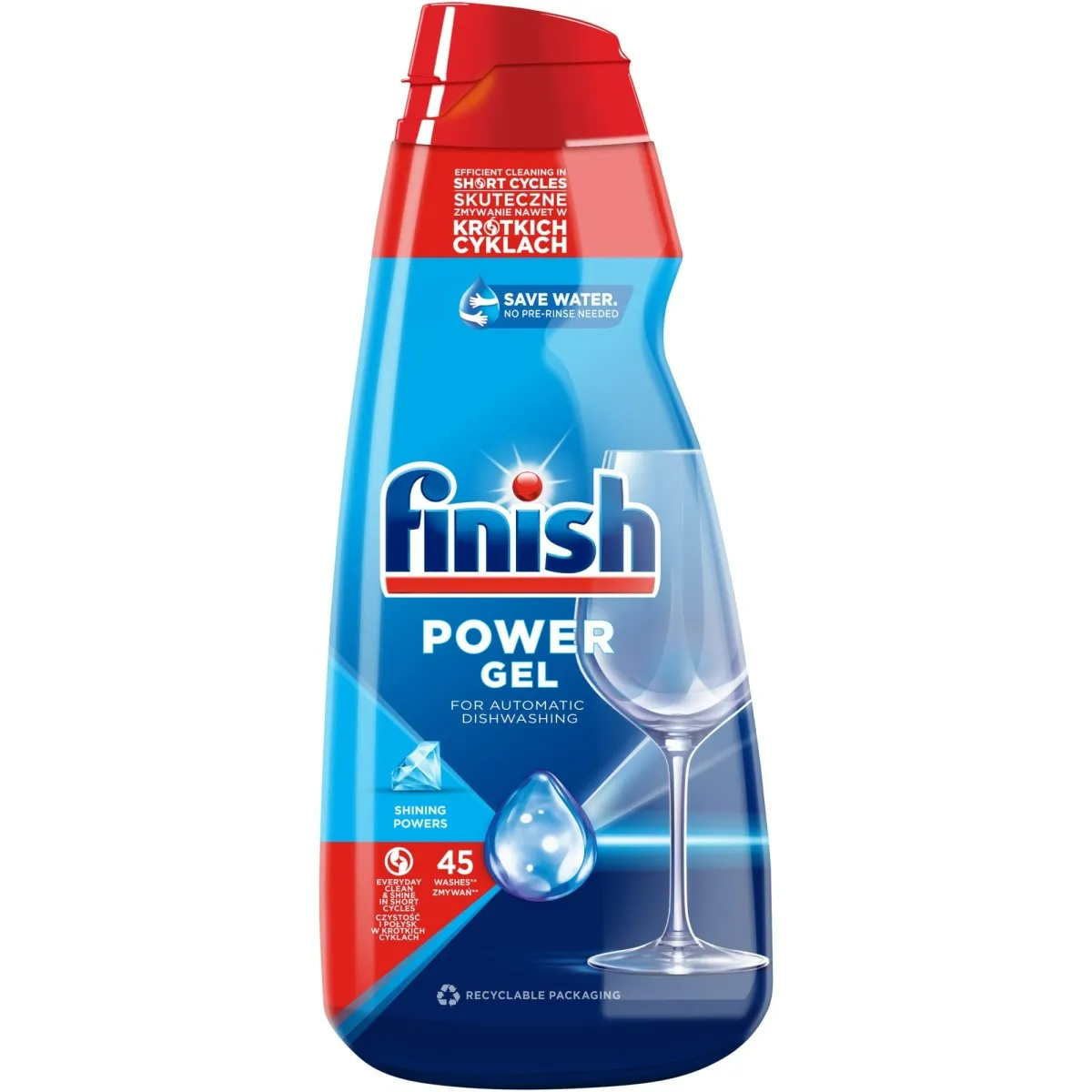 Finish Power Gel Shine Masina Spalat Vase Fresh 900ml [1]