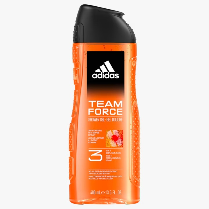 Gel de Dus, Adidas, Team Force, 400 ml [1]
