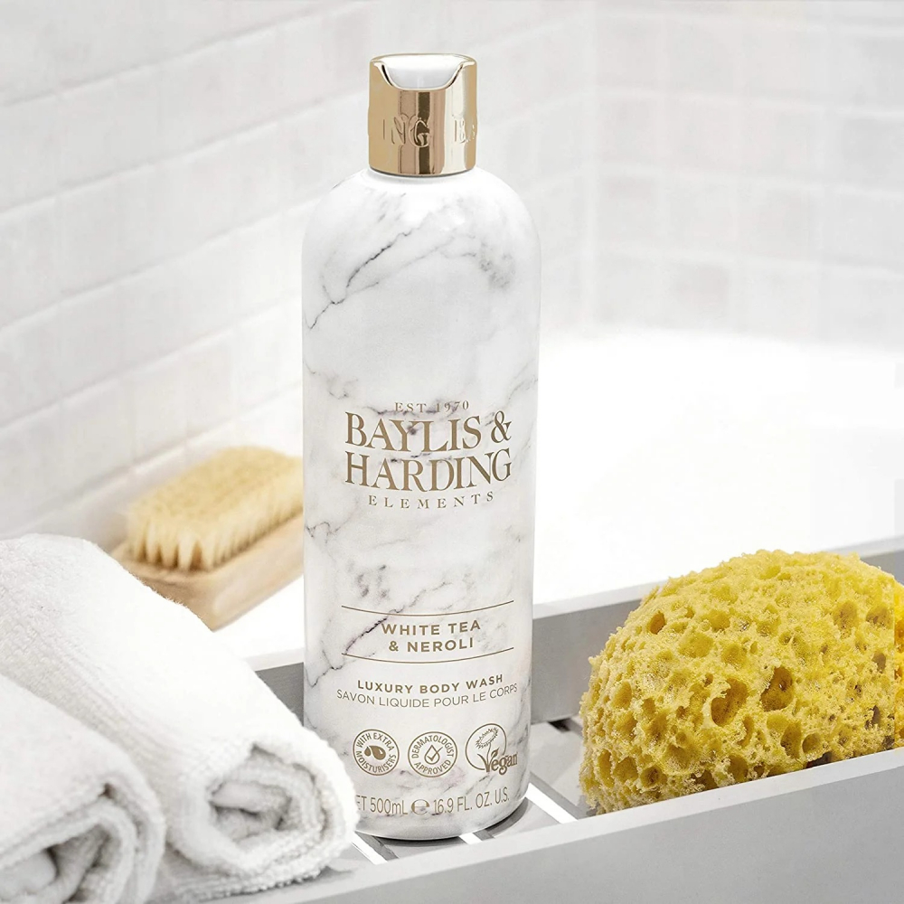 Gel de Dus, Baylis & Harding Elements, White Tea & Neroli, 500 ml [2]