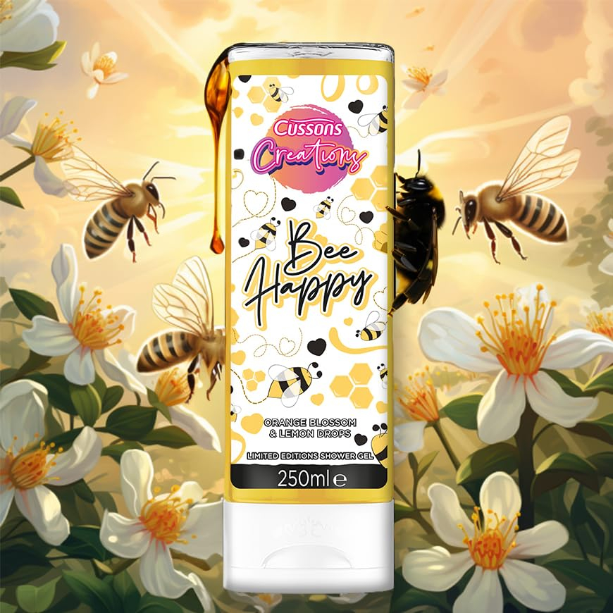 Gel de Dus, Cussons Creations, Be Happy, Orange Blossom & Lemon Drops, 250 ml [2]