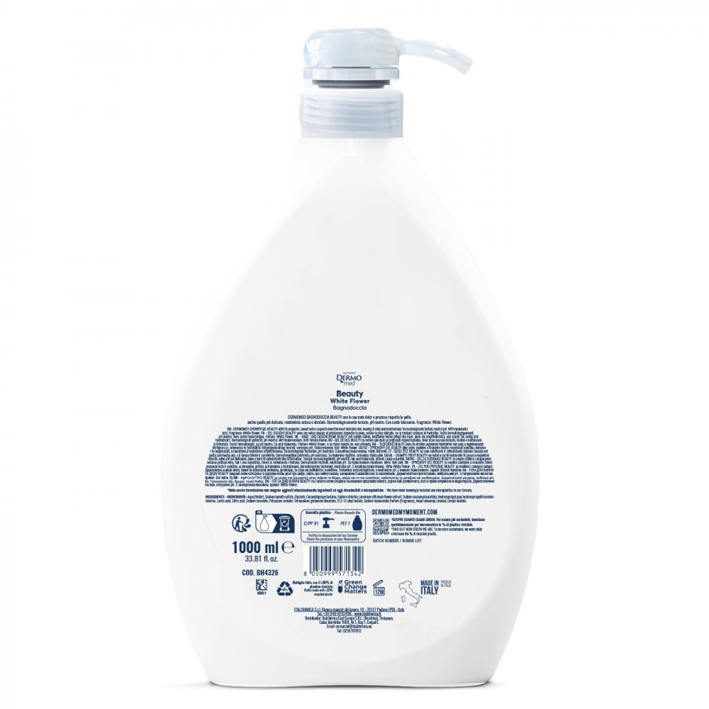 Gel de Dus, Dermomed, White Flower, 1000 ml [2]