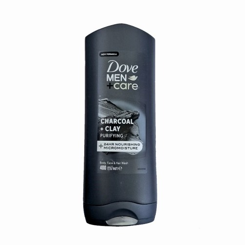 Gel de Dus, Dove Men, Charcoal Clay, 400 ml [1]