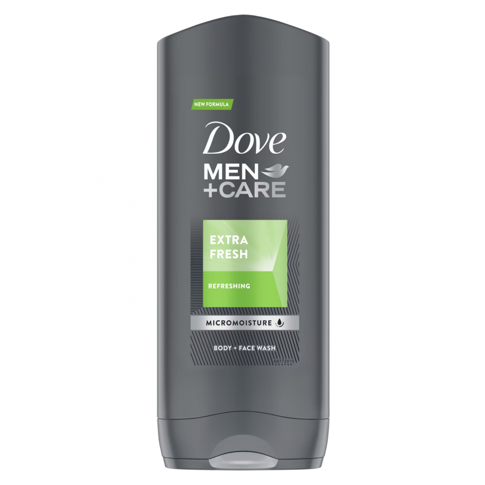Gel de Dus, Dove Men, Extra Fresh, 400 ml [1]