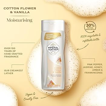 Gel de Dus, Imperial Leather, Cotton Flower & Vanilla, 500 ml [5]