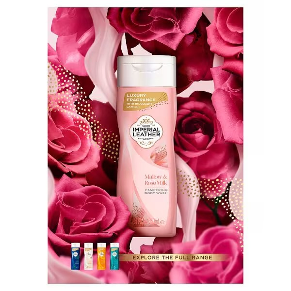Gel de Dus, Imperial Leather, Mallow & Rose Milk, 250 ml [4]