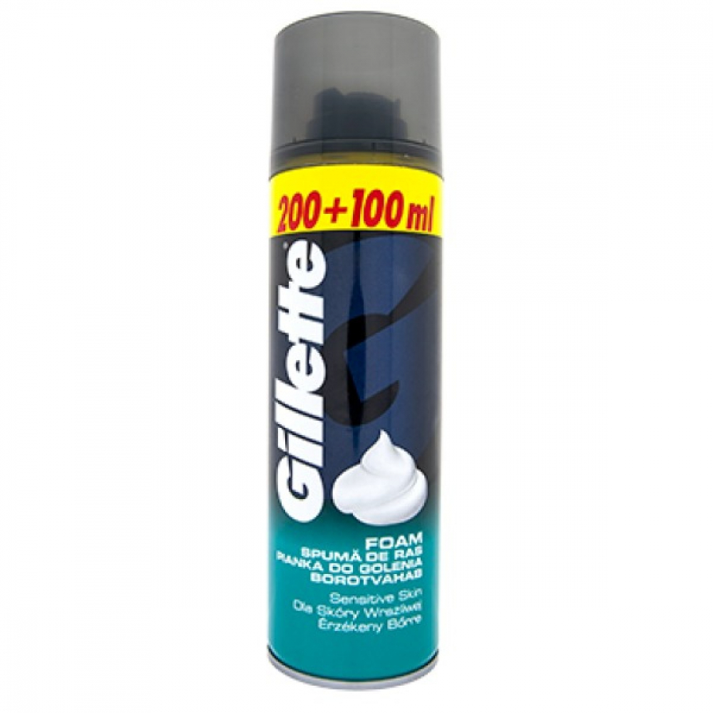 Gillette Spuma Ras Piele Sensibila 300ml [1]