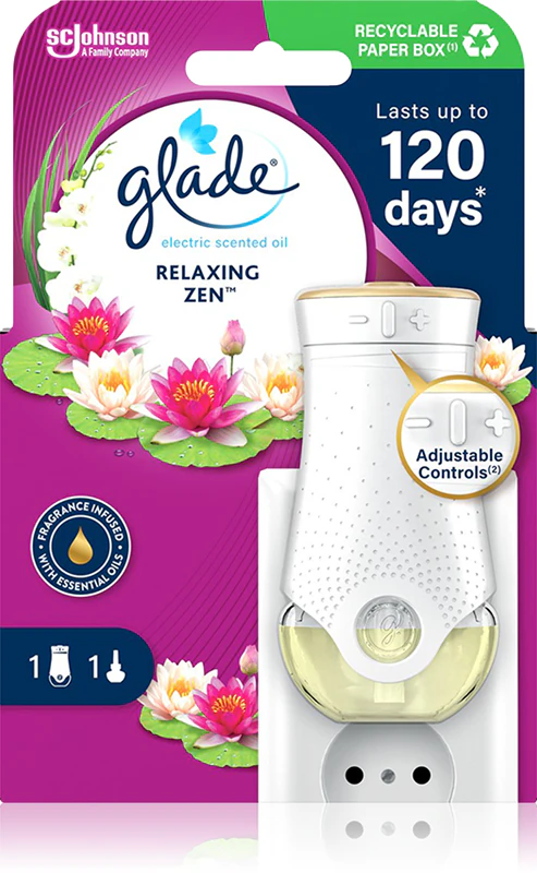 GLADE ODORIZANT CAMERA AP+REZERVA 20ML RELAXING ZEN [1]