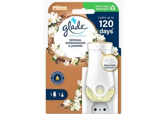 GLADE ODORIZANT CAMERA AP+REZERVA 20ML SENSUAL SANDALWOOD JASMINE [1]