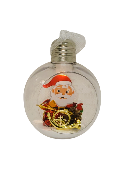 Glob Transparent de Craciun cu Led, Peisaj de Iarna [2]