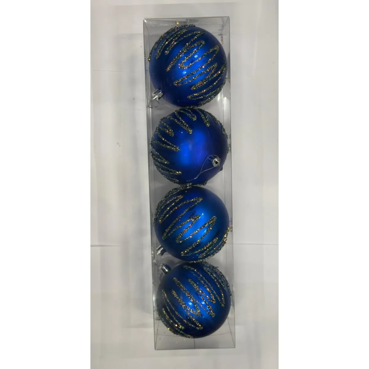 Globuri Craciun Din Plastic 10cm 4/set [1]