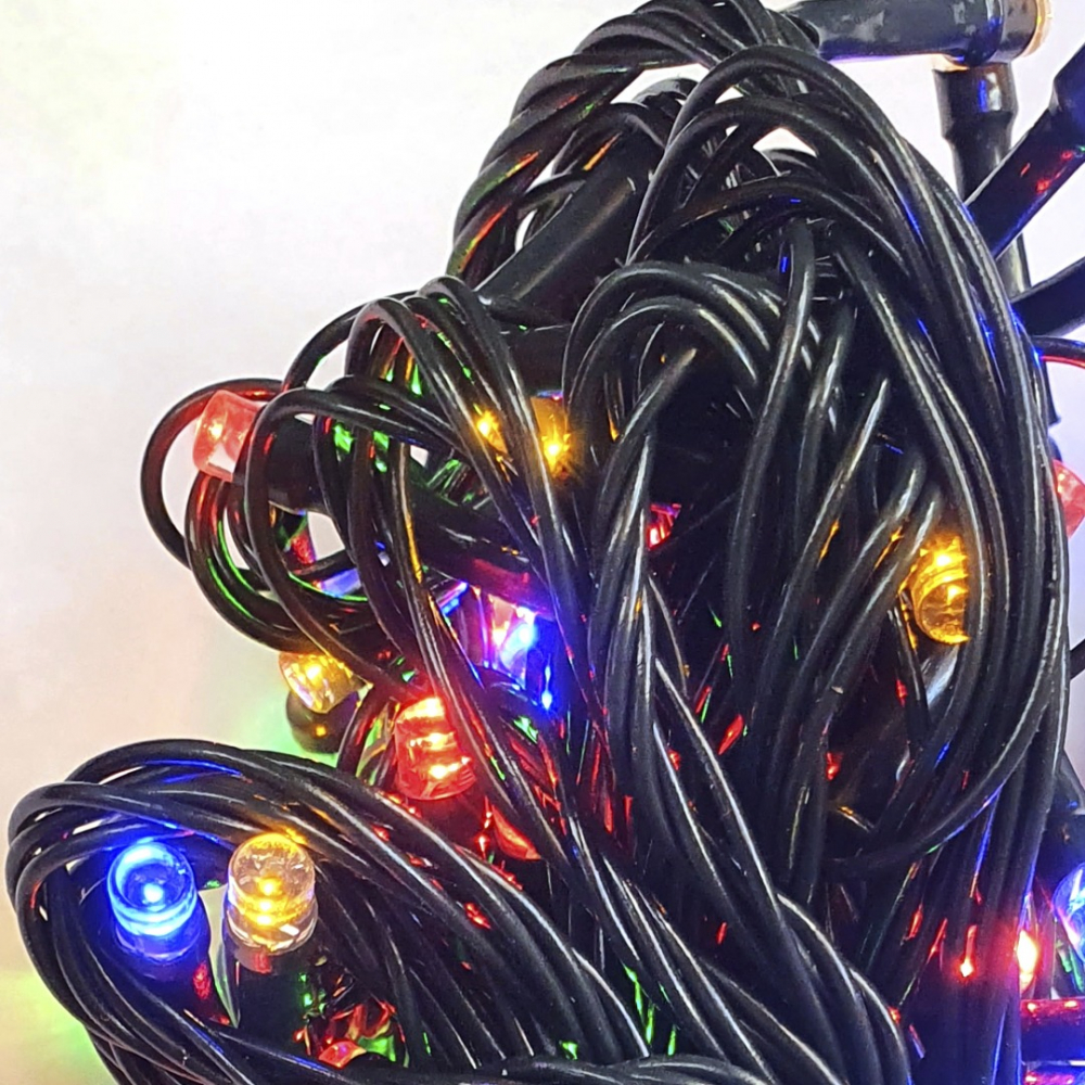 Instalatie de Craciun, LED Multicolor, 100 buc, 9 M [2]