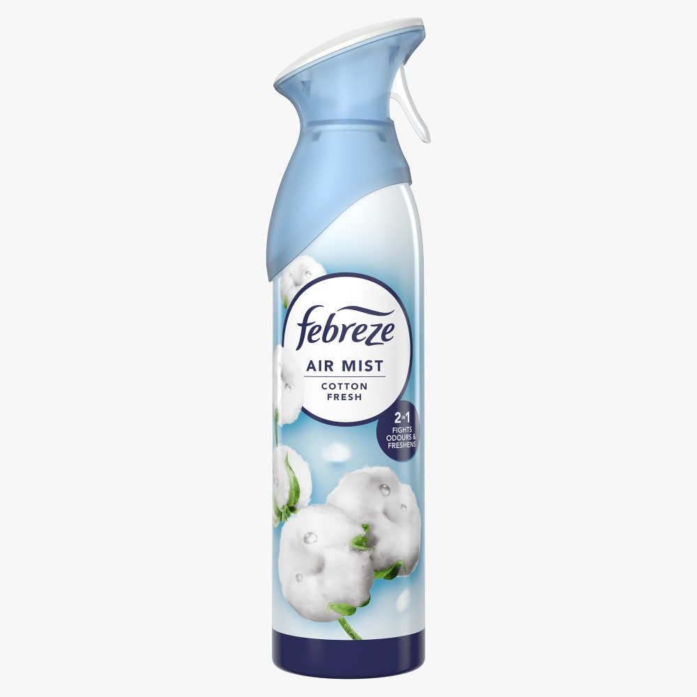 Odorizant de Camera, Febreze, Air Mist, Cotton Fresh, Spray, 185 ml [1]