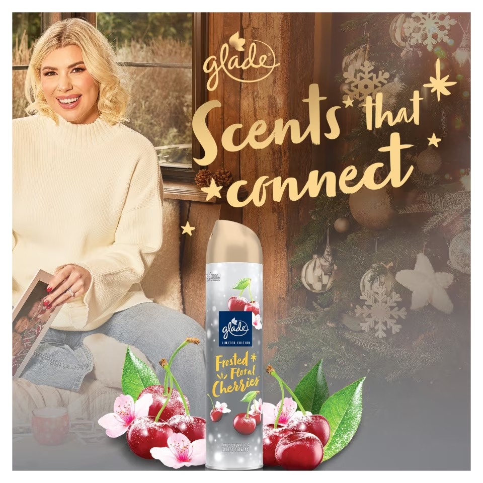 Odorizant de Camera Spray, Glade, Frosted Floral Cherries, 300 ml [3]