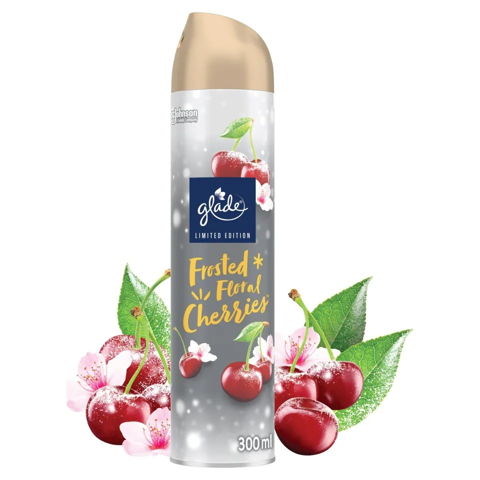 Odorizant de Camera Spray, Glade, Frosted Floral Cherries, 300 ml [2]