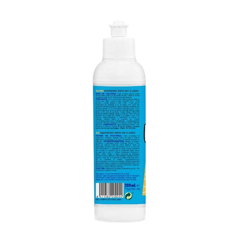Odorizant Lichid Pentru Baie si WC, Asevi, Clasic, 200 ml [2]