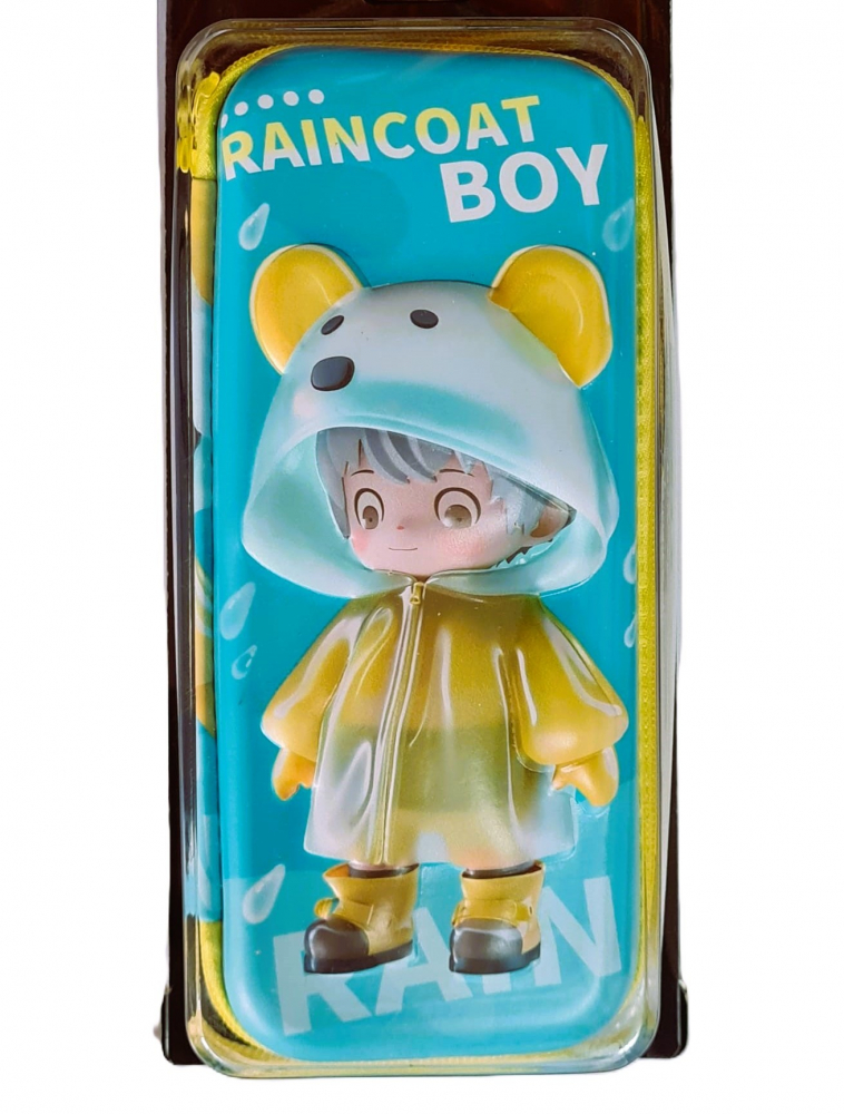 Penar cu Lacatel Pentru Baieti, Neechipat, Yellow Raincoat 3D [1]