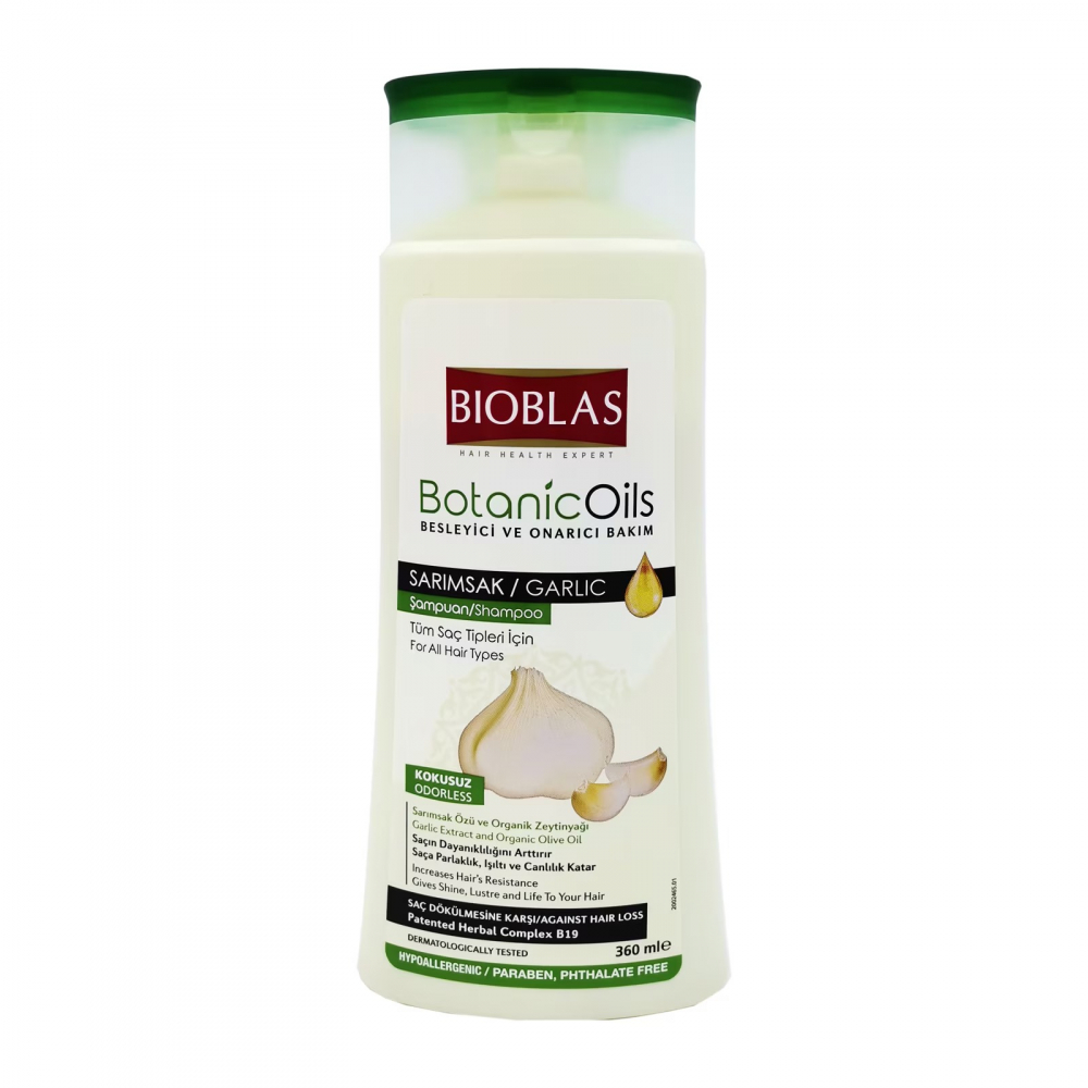 Sampon, Bioblas, Botanics Oils, Usturoi, 360 ml [2]