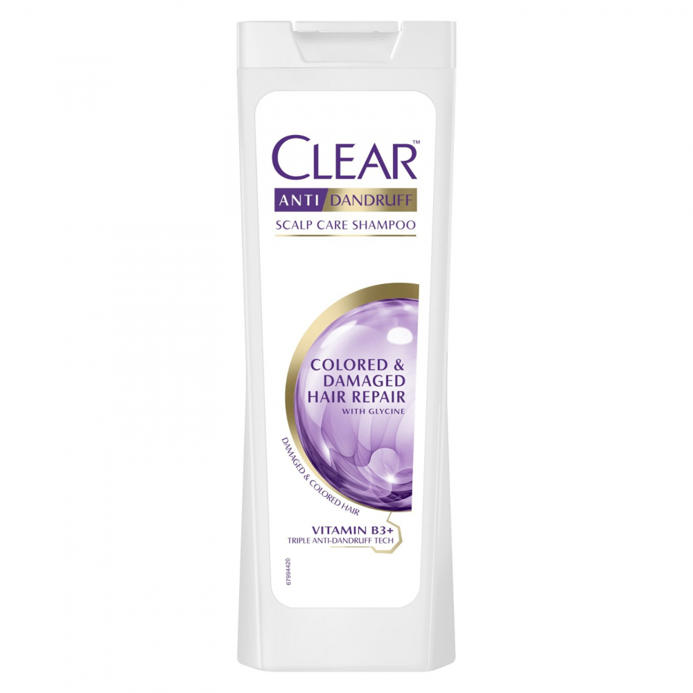 Sampon, Clear, Colored & Damaged Hair, Repair Glycine, 360 ml [1]