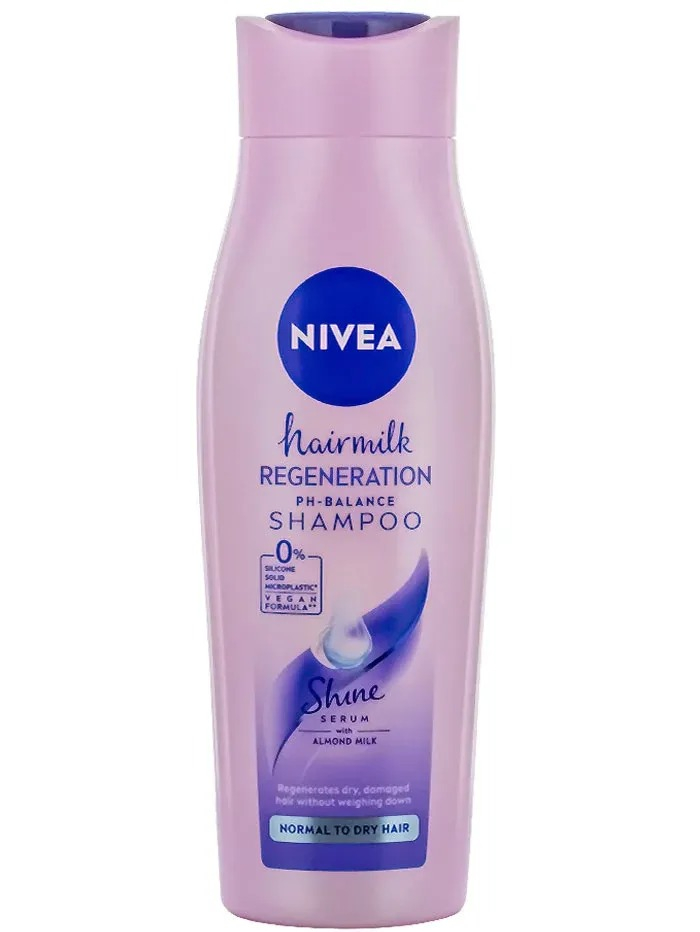 Sampon, Nivea, Hairmilk Regeneration Shine, Almond Milk, 250 ml [1]