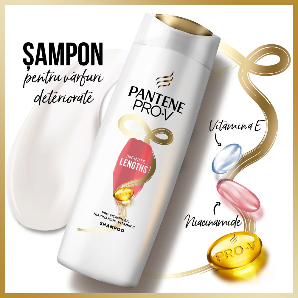 Sampon, Pantene Pro V, Infinite Lenghts, 400 ml [2]