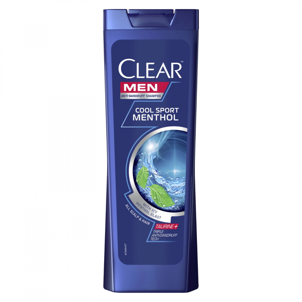 Sampon pentru Barbati, Clear, Cool Sport, Menthol, 360 ml [1]