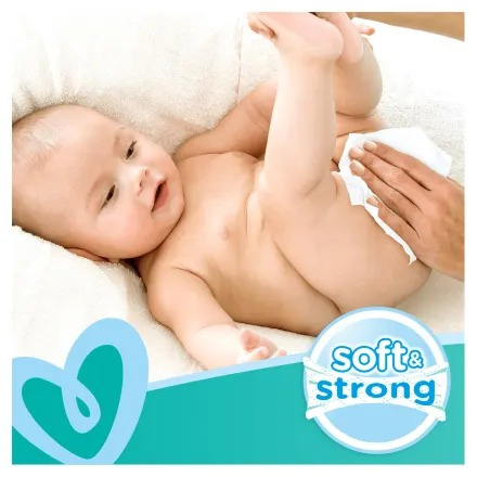 Servetele Umede pentru Copii, Pampers, Fresh Clean, 52 buc [3]