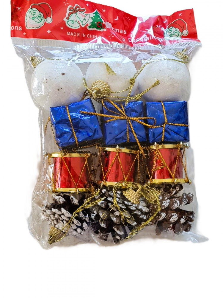 Set Globuri de Craciun, Mix, 12 buc [2]