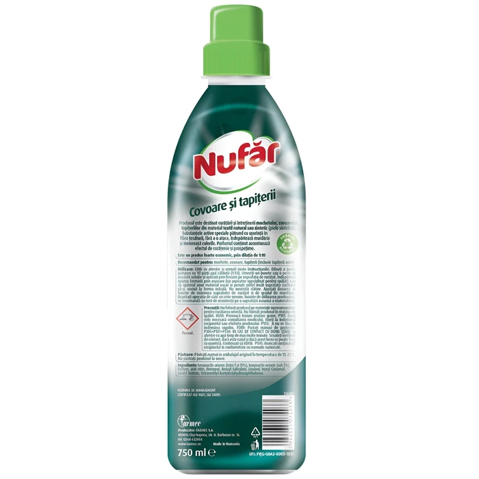 Solutie Covoare si Tapiterii, Nufar, 750 ml [2]
