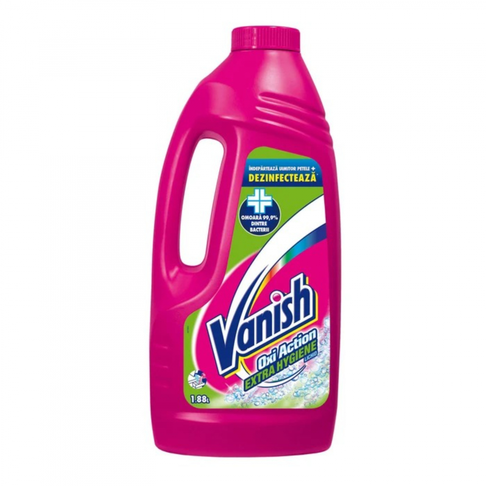 Solutie Impotriva Petelor, Vanish, Extra Hygiene, 1.88 L [1]