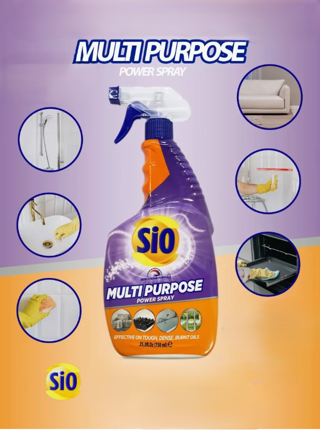 Solutie Spray Pentru Curatat Multisuprafete, Sio, 750 ml [3]