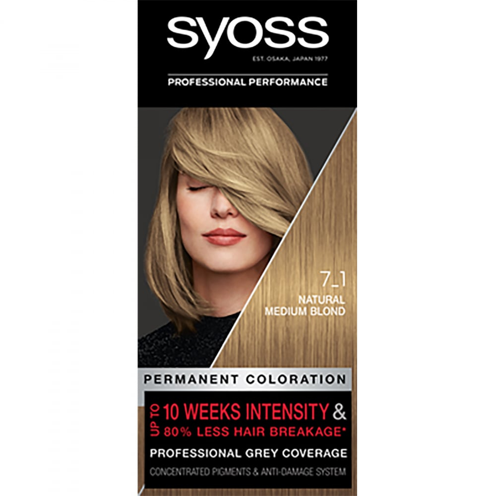 SYOSS PROFESSIONAL VOPSEA PAR 7-1 NATURAL MEDIUM BLOND [1]