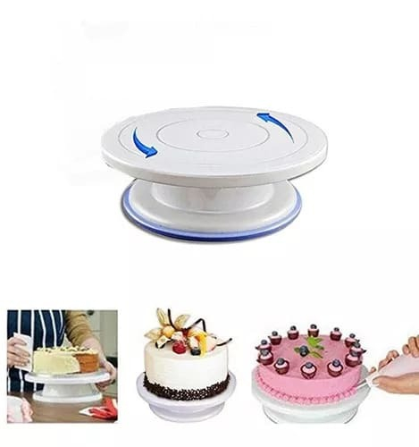 Tava Rotativa Pentru Tort, Plastic, 28cm [2]