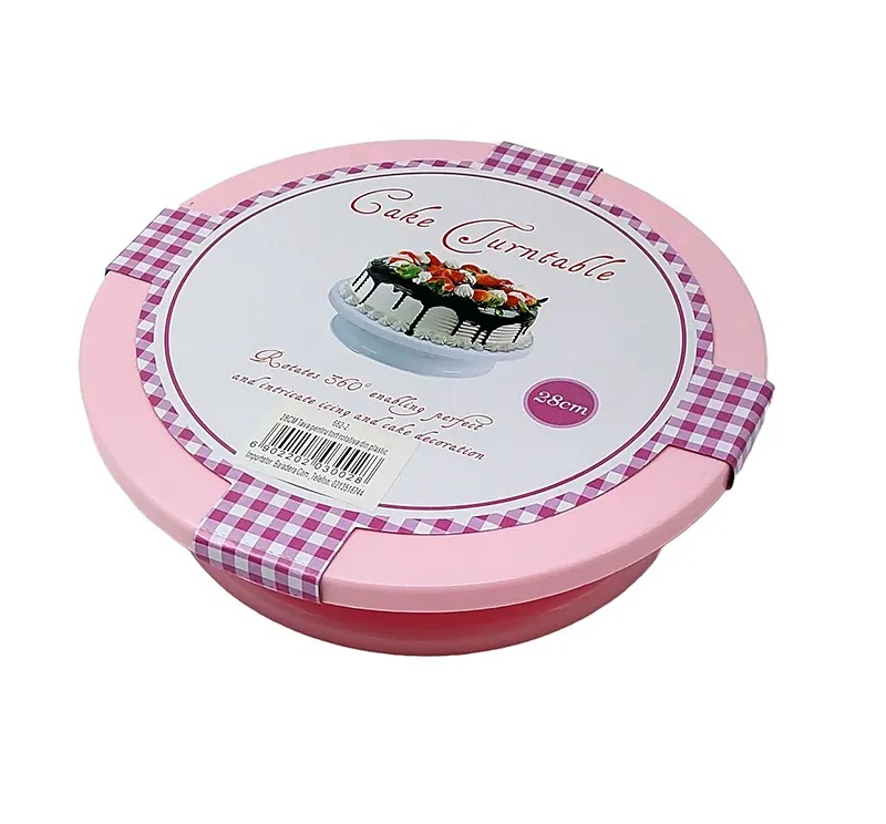 Tava Rotativa Pentru Tort, Plastic, 28cm [1]