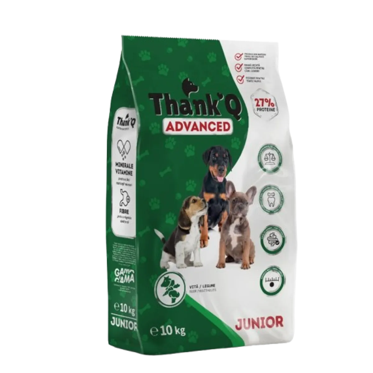 Thank Q Advanced Hrana De Caini Junior Vita&legume Sac 10kg [1]