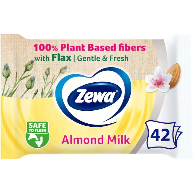 ZEWA HARTIE IGINENICA UMEDA ALMOND MILK 42  BUCATI [1]
