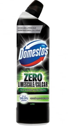 Produse de Curatenie - DOMESTOS SOLUTIE WC LICHID  ZERO ANTICALCAR 750ML