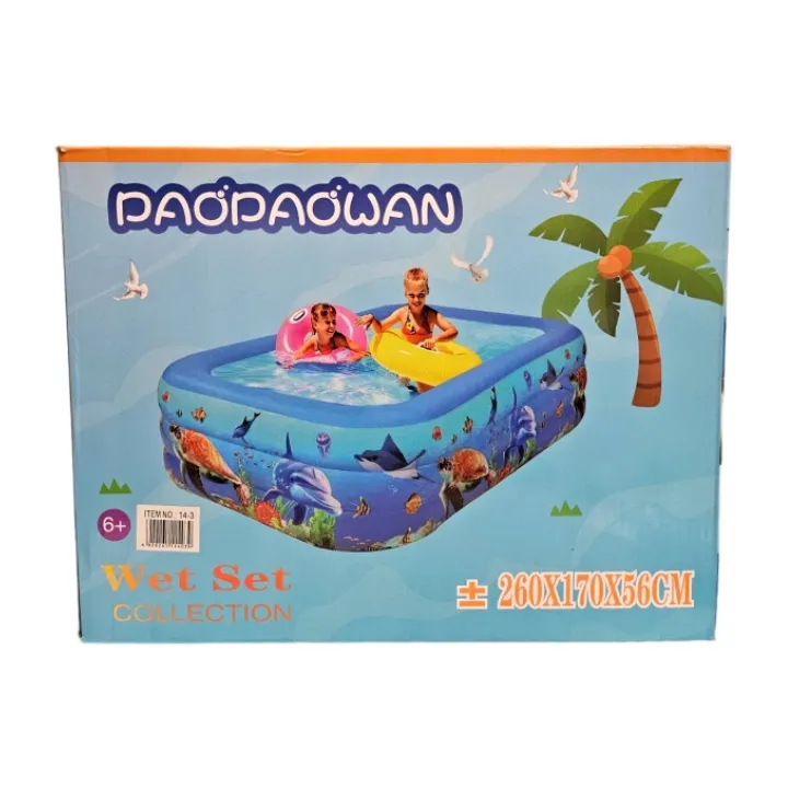PISCINA GONFLABILA 260X170X56CM