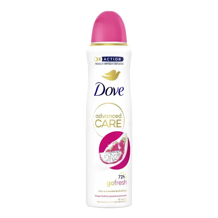 Deodorant Spray - Dove Advanced Care Fresh Dragon Fruit 72H Antiperspirant 250 ml