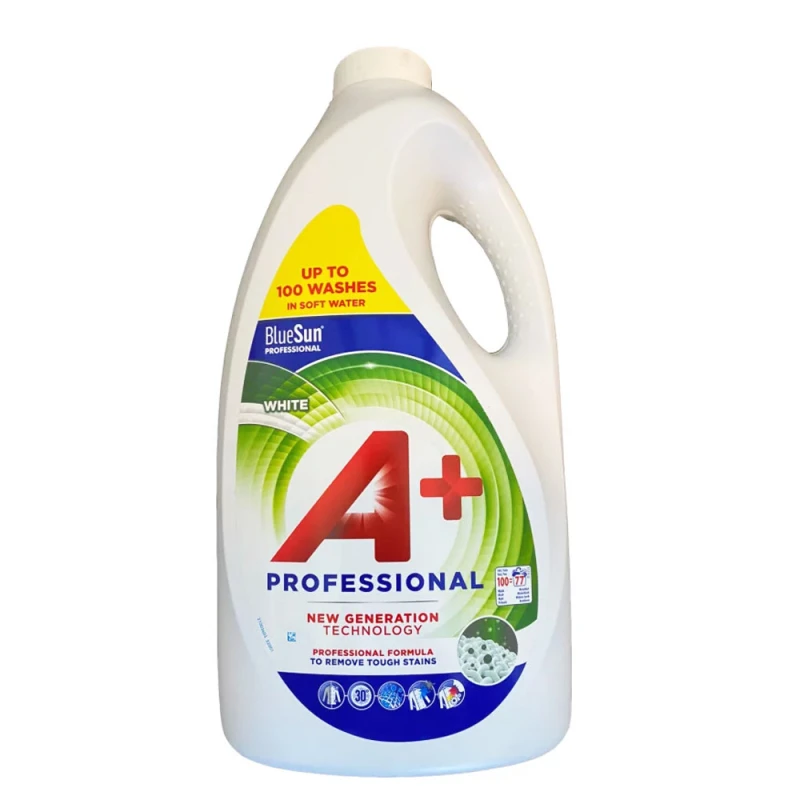 Detergent Lichid - A+ DETERGENT LICHID 4.62L WHITE 102SPALARI