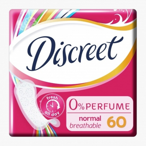 Igiena Intima - Absorbante Zilnice, Discreet, Normal, 0% Parfum, 60 buc