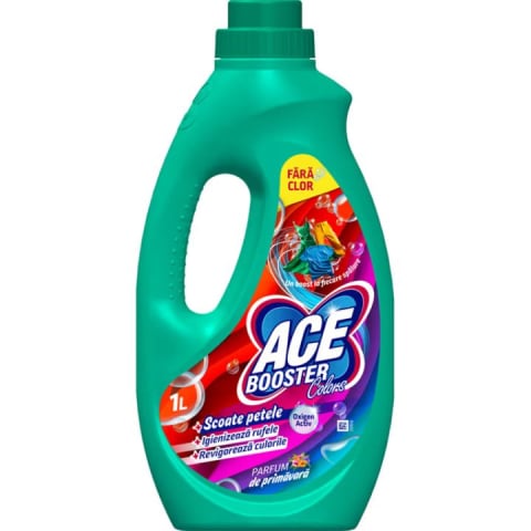 Detergent Rufe - ACE BOOSTER SOLUTIE PETE 1L COLOR REGULAR