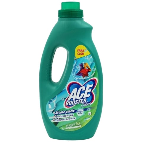 Detergent Rufe - ACE BOOSTER SOLUTIE PETE PARFUMAT 1L COLOR