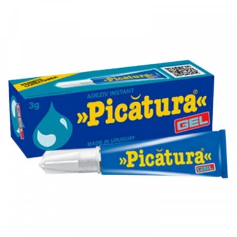 Ingrijire Incaltaminte - Adeziv Instant Gel, Picatura, 3g