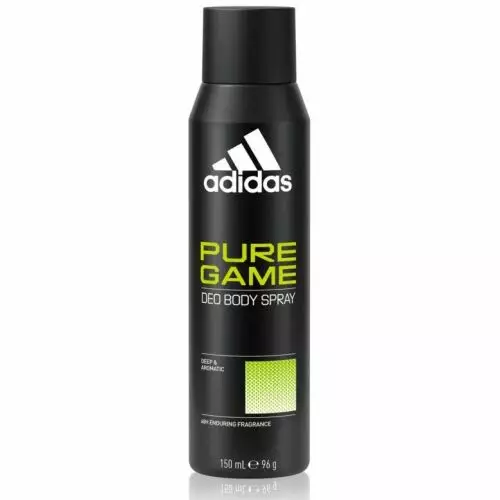 Deodorant Spray - ADIDAS DEODORANT 150ML MEN PURE GAME DEEP AROMATIC