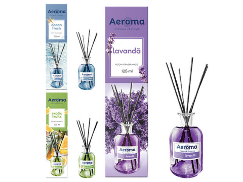 Odorizante Camera - AEROMA ODORIZANT CAMERA BETISOARE 125ML LAVANDA