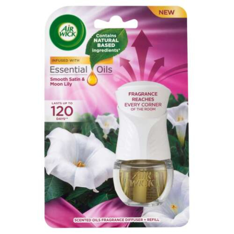 Odorizante Rezerva - AIR WICK ODORIZANT AP+REZ 19ML SMOOTH SATIN MOON LILY