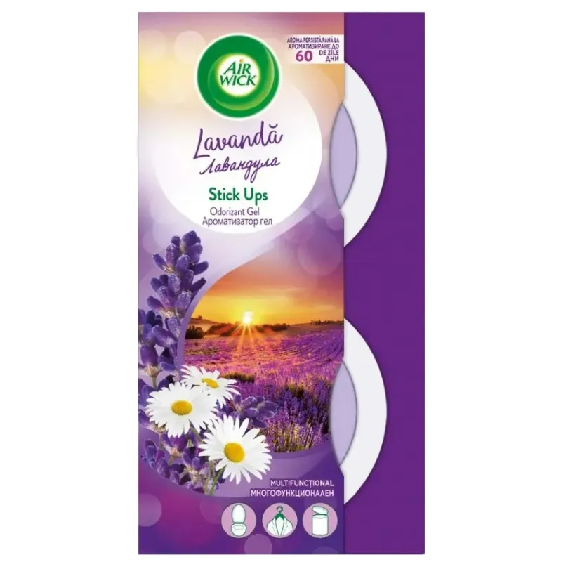 Servetele parfumate rufe - AIRWICK ODORIZANT DULAP STICK UP 2BUC LAVANDA